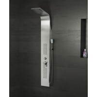 Alegre || Silver zuhanypanel, rozsdamentes acél